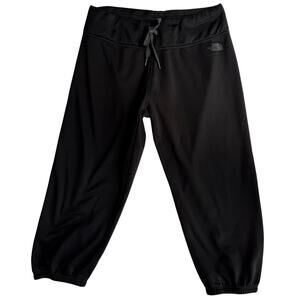 The North Face Black Capri Sweatpants Jogger Women's Large